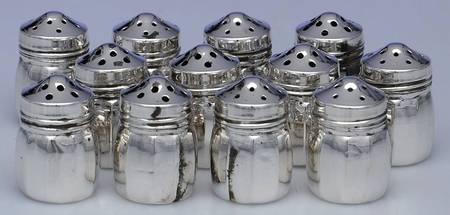 Sterling Hollowware Individual Salt and Pepper Sets (6 Sets)