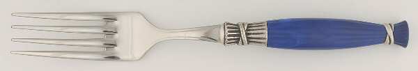 Dolce Vita-Blue (Stainless) Solid Serving Fork