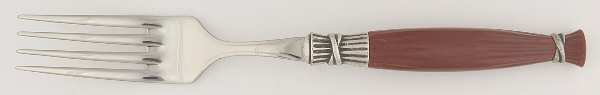 Dolce Vita-Red (Stainless) Solid Serving Fork