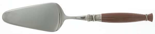 Dolce Vita-Red (Stainless) Pastry Server with Stainless Blade