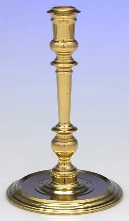 Colonial Williamsburg Brass Candlesticks 8" Candlestick