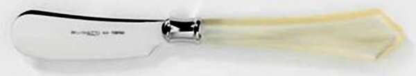 Verona-Ivory (Stainless, Acrylic) Hollow Handle Butter Spreader