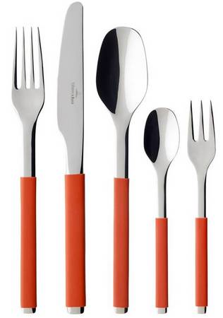 S+ Chili Red (Stainless) Fork