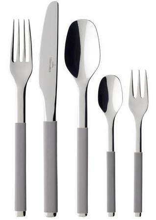 S+ Taupe Gray (Stainless) Fork
