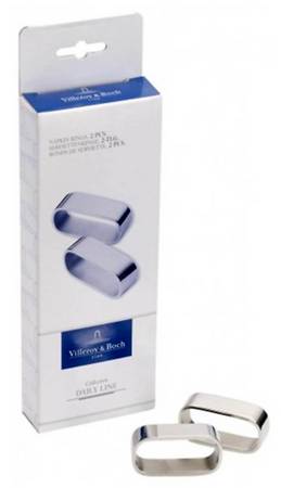 Daily Line (Stainless) Napkin Ring - Set of 2