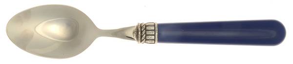 Florentine Navy Blue (Stainless) Place/Oval Soup Spoon