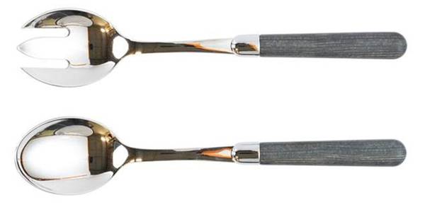 Albero Elm (Stainless) (2 Pc) Solid Salad Set