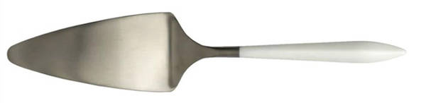 Ares Argento White (Stainless) Pie and Cake Server with Stainless Blade