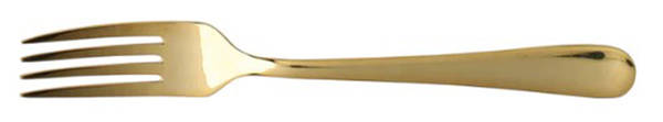 Settimocielo Oro (Gold Electroplate) Individual Salad Fork