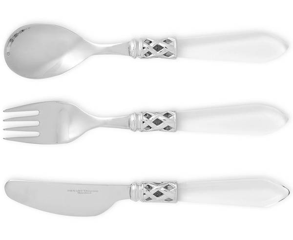 Aladdin Bambini Clear (Brilliant) Hollow Handle Youth Knife