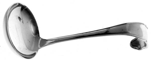 2200 (Silverplate) Sauce Ladle, Solid Piece