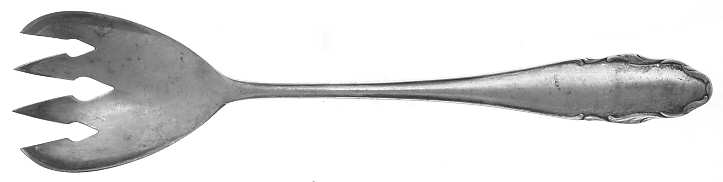 2200 (Silverplate) Small Solid Cold Meat Serving Fork