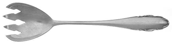 2200 (Silverplate) Solid Salad Serving Fork