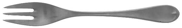 Ambiente-Atrium (Stainless) 3-Tine Salad Fork