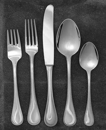 Antique Pearl (Stainless) 5 Piece Place Setting