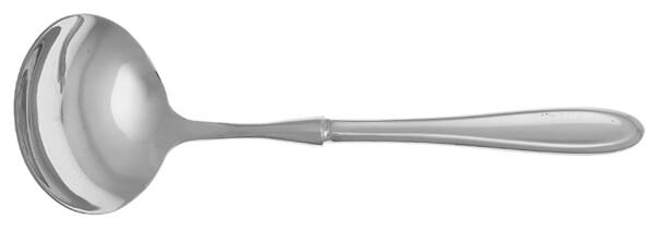 Artisan (Stainless, Newer, Glossyfinish) Gravy Ladle with No Spout Stainless Bowl HC
