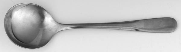 Bamberg (Stainless) Round Bowl Soup Spoon (Cream Soup)