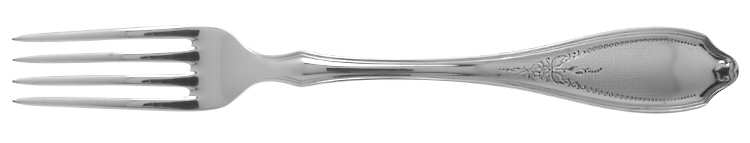 English Rose-Beaded Rose (Stainless) Fork