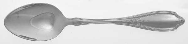 English Rose-Beaded Rose (Stainless) Teaspoon