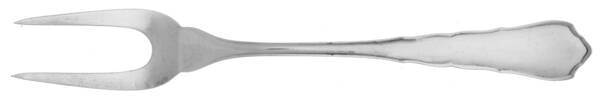 Chippendale (Silverplate) Solid Serving Fork