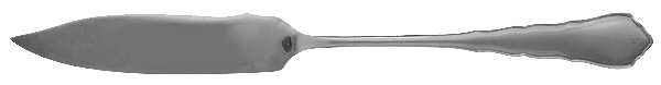 Chippendale (Silverplate) Individual Solid Fish Knife