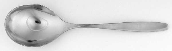 Continental (Stainless) Solid Smooth Casserole Spoon