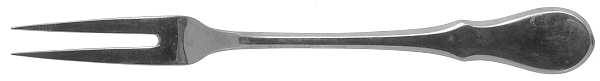 Continental (Stainless) Small Solid Cold Meat Serving Fork