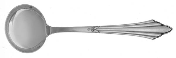 Facher (Silverplate) Round Bowl Soup Spoon (Bouillon)