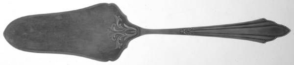 Facher (Silverplate) Server-Pastry/Solid/Large