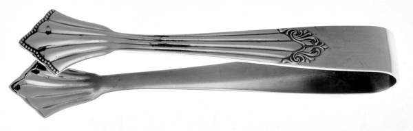 Facher (Silverplate) Sugar Tongs