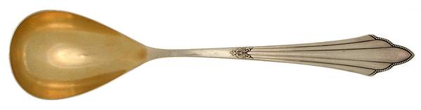 Facher (Silverplate) Solid Salad Serving Spoon