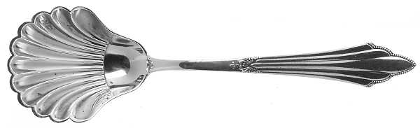 Facher (Silverplate) Sugar Shell Spoon