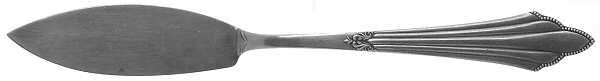 Facher (Silverplate) Flat Handle Master Butter Knife