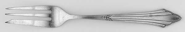 Facher (Silverplate) Pastry Fork