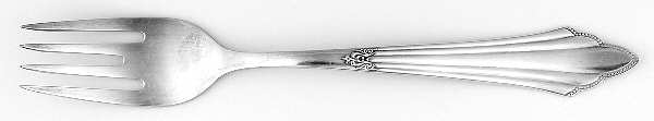 Facher (Silverplate) Individual Salad Fork