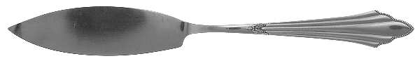 Facher (Silverplate) Individual Solid Fish Knife