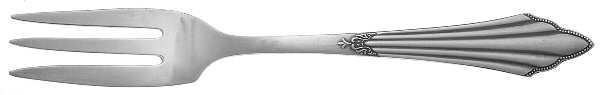 Facher (Silverplate) Individual Cake Fork
