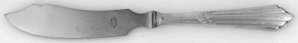 Facher (Silverplate) Hollow Handle Master Butter Knife