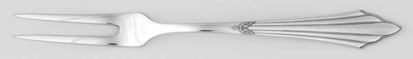 Facher (Silverplate) Short Handle Pickle/Olive Fork