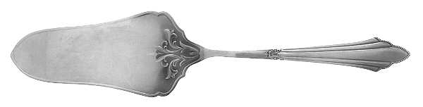 Fan (Sterling) Solid Pastry Server