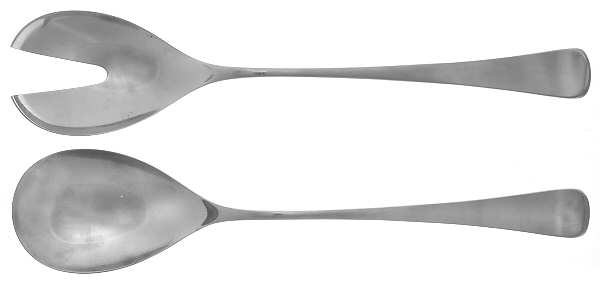 Finesse (Stainless) (2 Pc) Solid Salad Set