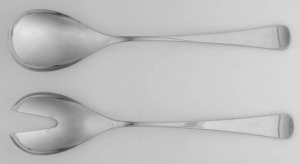 Finesse (Stainless) (2 Pc) Solid Salad Set