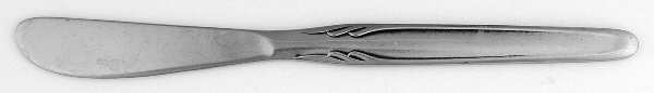 Munchen (Stainless) Flat Handle Butter Spreader