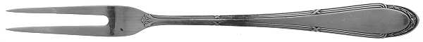 WMF9 (SILVERPLATE) Small Solid Cold Meat Serving Fork