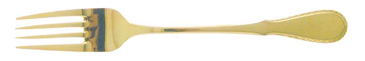 Golden Serena (Electroplate) Fork