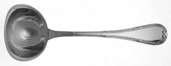 Grand Ribbon (Stainless) Solid Gravy Ladle