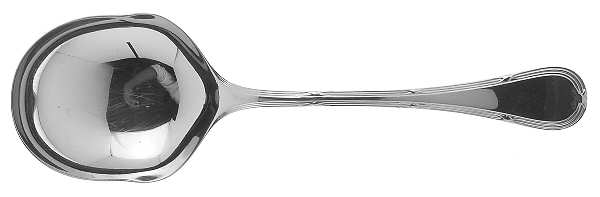 Grand Ribbon (Stainless) Solid Smooth Casserole Spoon