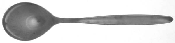 Laurel-Stockholm (Stainless, Newer, Satin) Place/Oval Soup Spoon