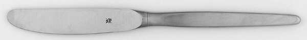 Laurel-Stockholm (Stainless, Newer, Satin) Modern Hollow Butter Spreader (Stainless)