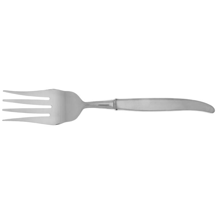 Laurel (Older, Germany, Stainless) Cold Meat Fork Large, Stainless Tines HC